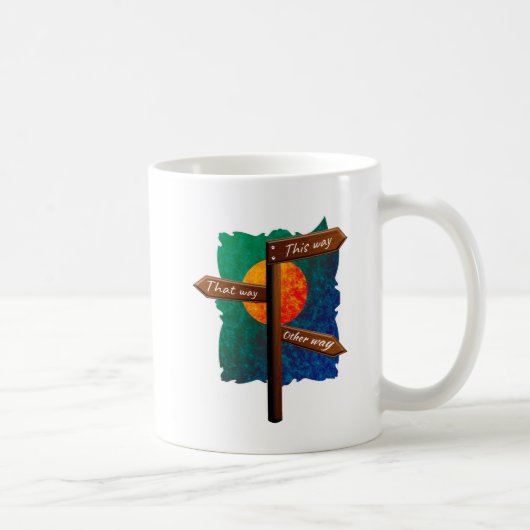 MUG SIGNE ROUTIÈRE (Droite)