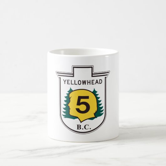 Mug SIGNE ROUTIÈRE DE Yellowhead (Centre)