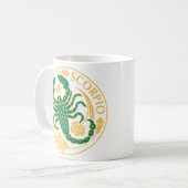Mug Signe Scorpion du zodiaque (Devant gauche)