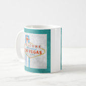 Mug signe vegas grunge (Devant gauche)