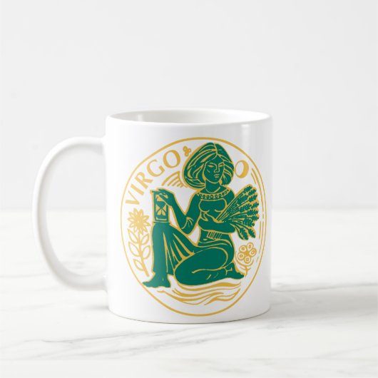 Mug Signe Vierge du zodiaque (Gauche)