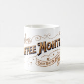 Mug SIGNE vintage Mois du café (Centre)