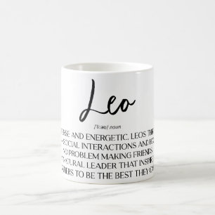 Mug Signe zodiaque céleste Définition Mug/Leo