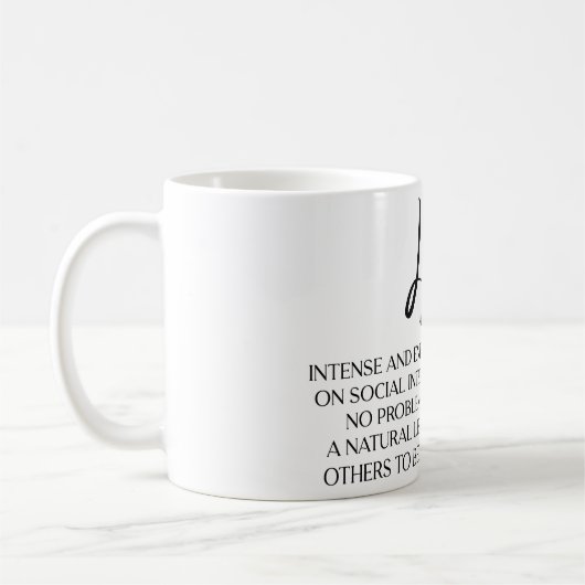 Mug Signe zodiaque céleste Définition Mug/Leo (Gauche)