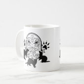 Mug Signe zodiaque et animaux de compagnie corresponda (Devant gauche)