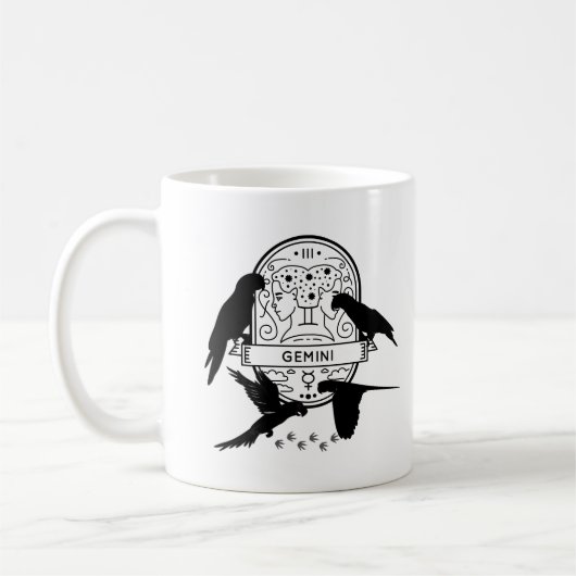 Mug Signe zodiaque et animaux de compagnie corresponda (Gauche)