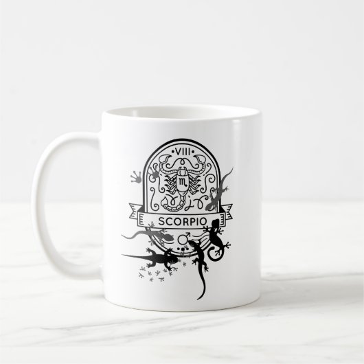 Mug SIGNE Zodiaque et Correspondances Animaux de compa (Gauche)
