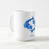 Mug SIGNE Zodiaque Horoscope Poissons (Devant gauche)