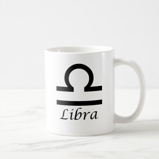 Mug SIGNE Zodiaque "Libra" (Droite)