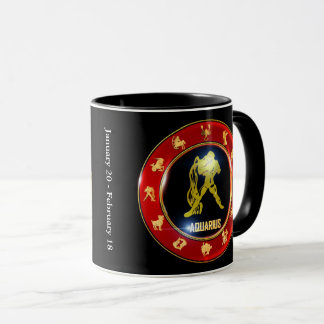 Mug Signe zodiaque Musique | Aquarius