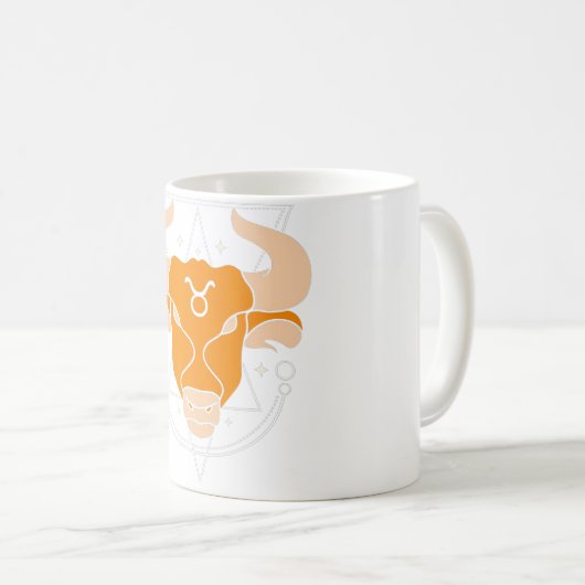 Mug SIGNE Zodiaque Taurus Constellation (Devant droit)