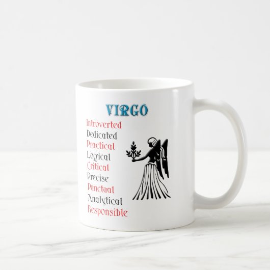 Mug SIGNE Zodiaque Virgo Horoscope (Droite)