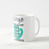 Mug SIGNE Zodiaque Virgo Personnalité Trait Horoscope (Devant droit)