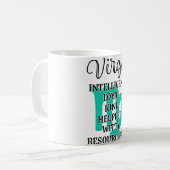 Mug SIGNE Zodiaque Virgo Personnalité Trait Horoscope (Devant gauche)