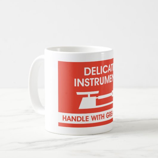 Mug Signer les instruments de précision (Devant gauche)
