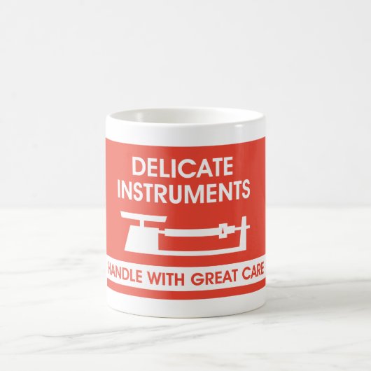 Mug Signer les instruments de précision (Centre)