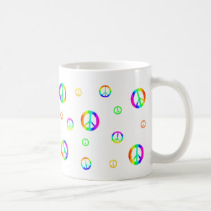 Mug Signes aléatoires de paix