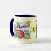 MUG SIGNES D'ANNIVERSAIRE ZODIAC / AQUARIUS (Devant gauche)