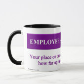 Mug Signes d'avancement des employés (Gauche)