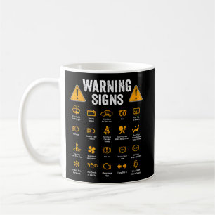 Mug Signes d'avertissement de conduite amusant 101 Aut