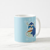 MUG SIGNES DE ZODIAC AVEC PARASOLS ET TAURUS DE CAFÉ (Devant droit)