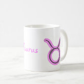 Mug Signes du zodiaque, Taureau (Devant droit)