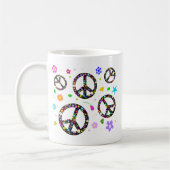 Mug Signes et fleurs de paix (Gauche)