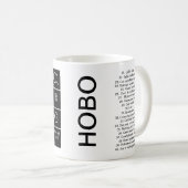 Mug Signes et symboles de clochard avec les séries #2 (Devant droit)