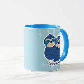 MUG SIGNES ZODIAC AVEC PARCOURS ET GEMINI DE CAFÉ (Devant droit)