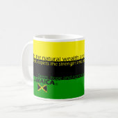 Mug Signification de couleurs du drapeau de la (Devant gauche)