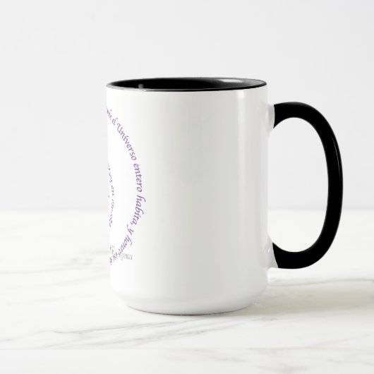 Mug Signification de Namaste' en Espanol (Droite)