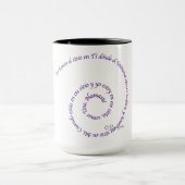 Mug Signification de Namaste' en Espanol (Centre)