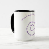Mug Signification de Namaste' en Espanol (Devant gauche)