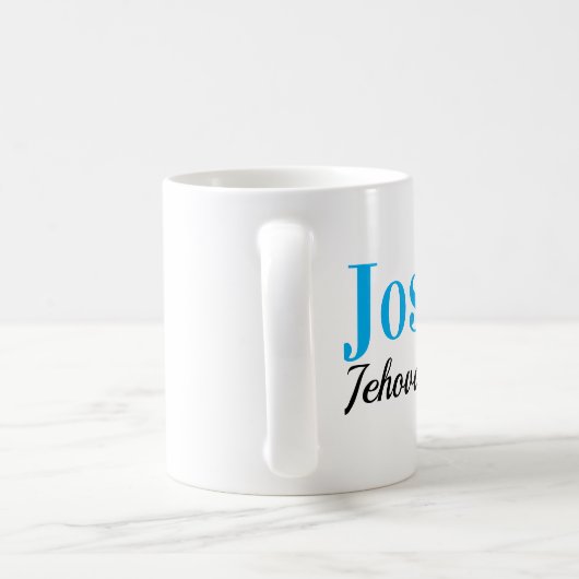 Mug Signification personnalisée du nom Joseph (Poignée)