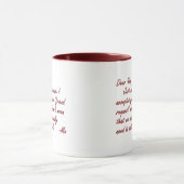 Mug Signification vraie de l'amitié (Centre)