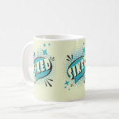 Mug SIKED Comic Speech Bubble Mème Drôle (Devant gauche)
