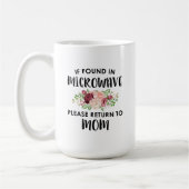 Mug S'il est trouvé dans le micro-ondes, s'il vous pla (Gauche)