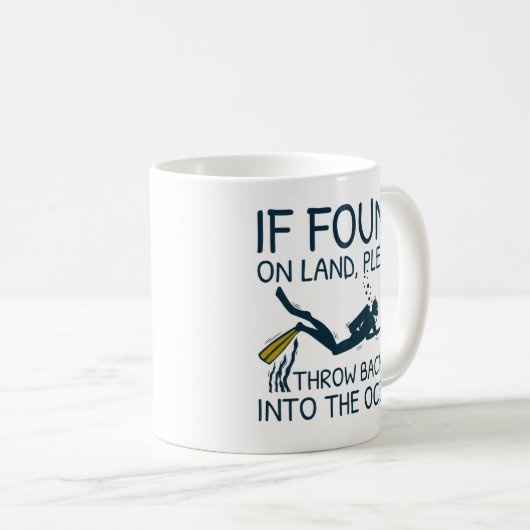 Mug S'Il Est Trouvé Sur Terre (Devant droit)
