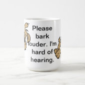 Mug S'il vous plaît, écorchez plus fort. Je suis diffi (Centre)