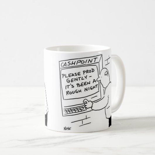 Mug S'il vous plaît, faites preuve de douceur, ça a ét (Devant droit)