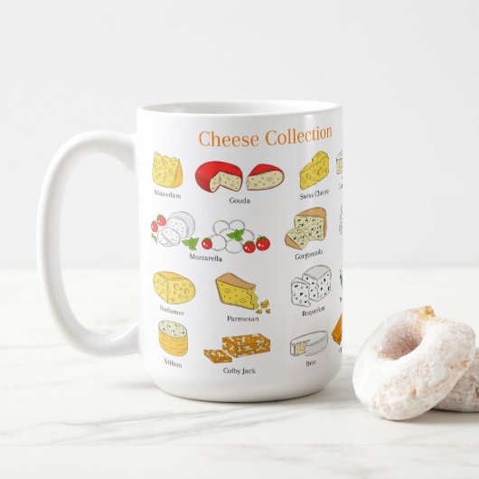 Mug S'il vous plaît fromage ! (Avec donut)