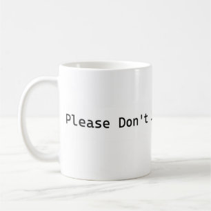 Mug S'il vous plaît, n'allumez pas la science !