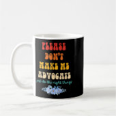 Mug S'il vous plaît ne me faites pas plaider faites ju (Gauche)