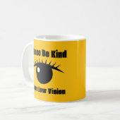 Mug S'Il Vous Plaît, Soyez Gentils, J'Ai Une Vision Fa (Devant gauche)