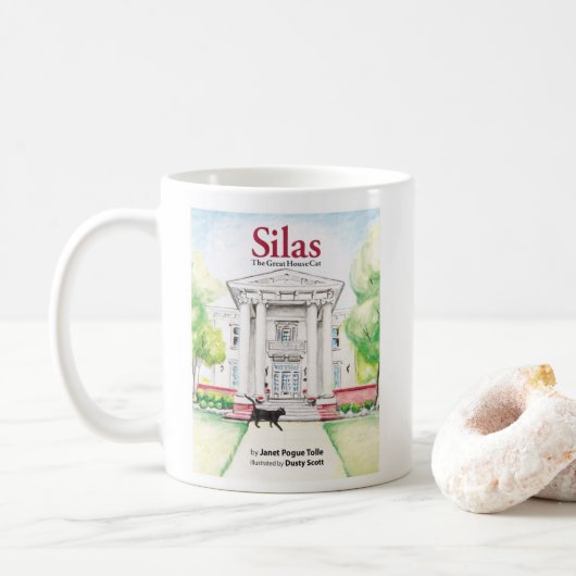 Mug Silas, le grand chat de la maison (Avec donut)