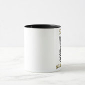Mug Silence Whimsical Zebra-Striped Chats Jouer Gag (Centre)
