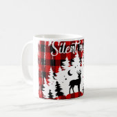 Mug Silencieux nuit plaid (Devant gauche)