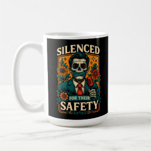 Mug Silencieux pour leur manifestation pour la sécurit