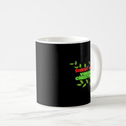 Mug Silent And Vibrant Christmas  (Devant droit)