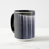 Mug Silent Forest Waterfall – Calm Nature Landscape (Devant gauche)